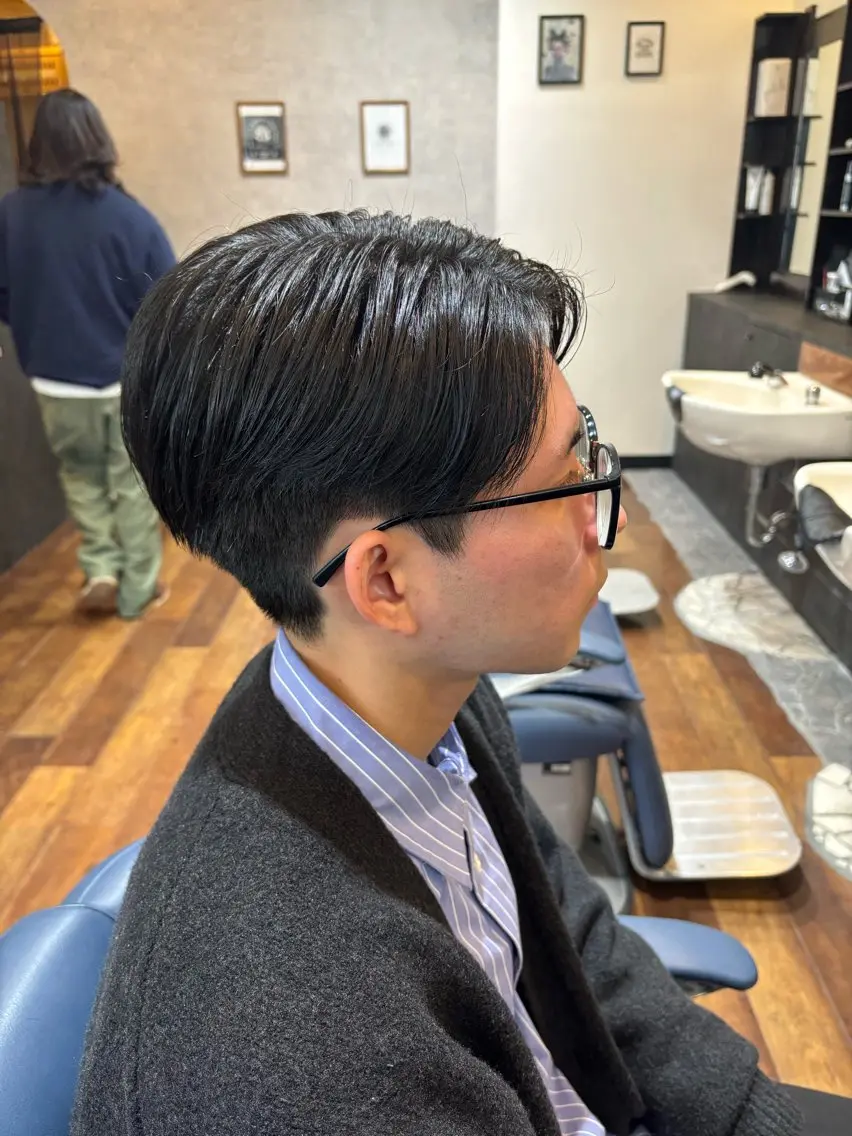 ショート メンズ 朝セット楽！指名多数 メンズ特化/黒部由徒のヘアスタイル