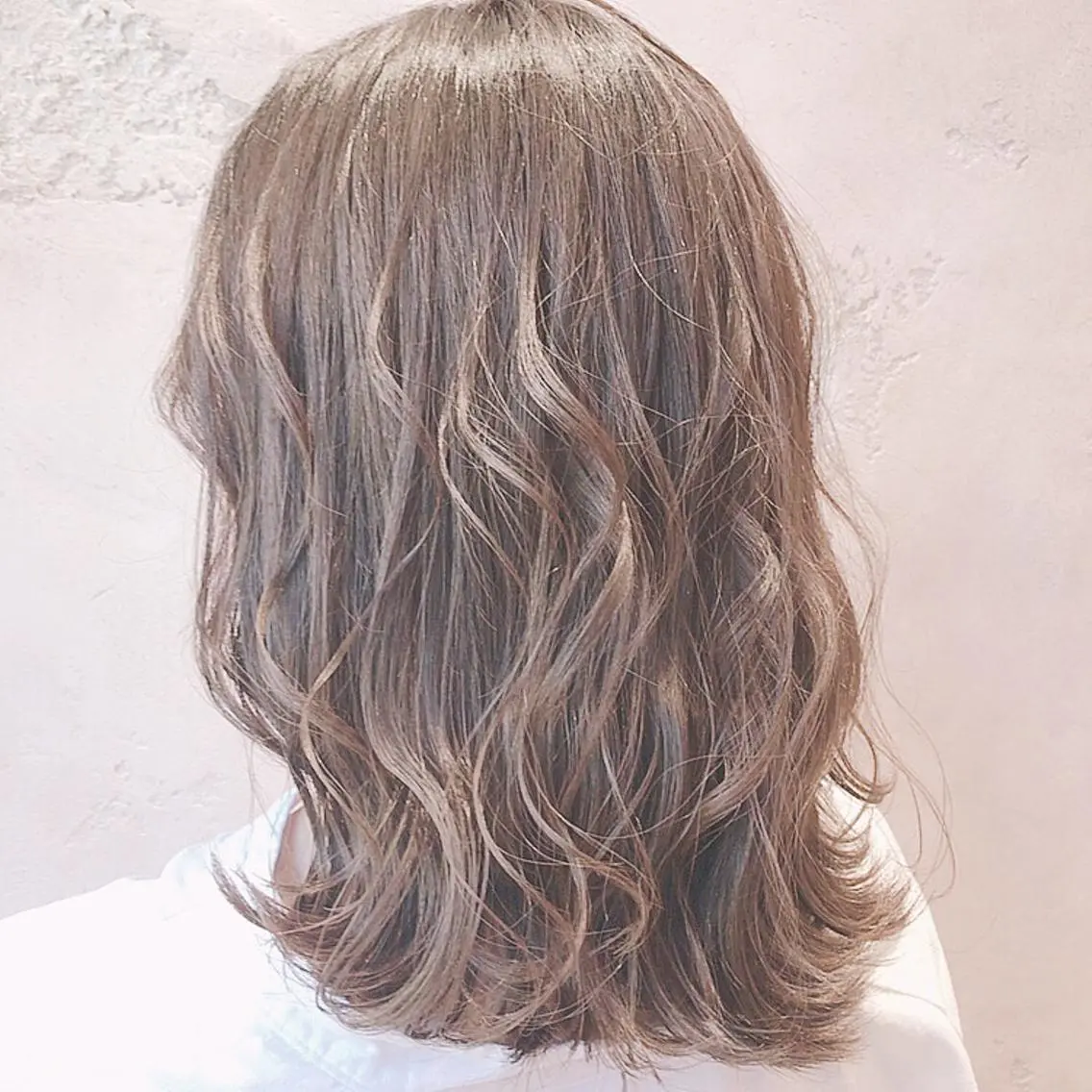 ミディアム カラー 韓国風ヘア✻透明感 カラー✻yukaのヘアスタイル