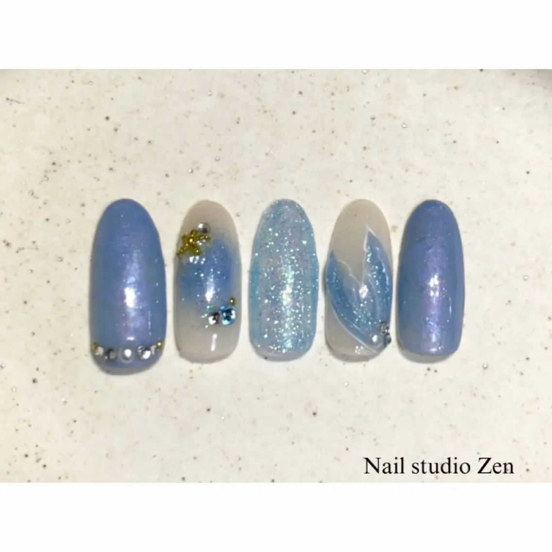 ネイル ハンドネイル NailStudio Zen🦇akaneのネイルデザイン