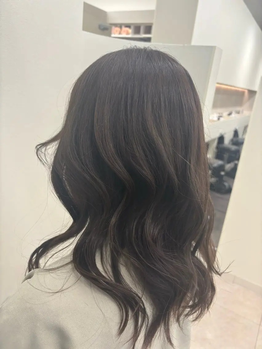 カラー ヘアカラー 田中 ルナのヘアスタイル