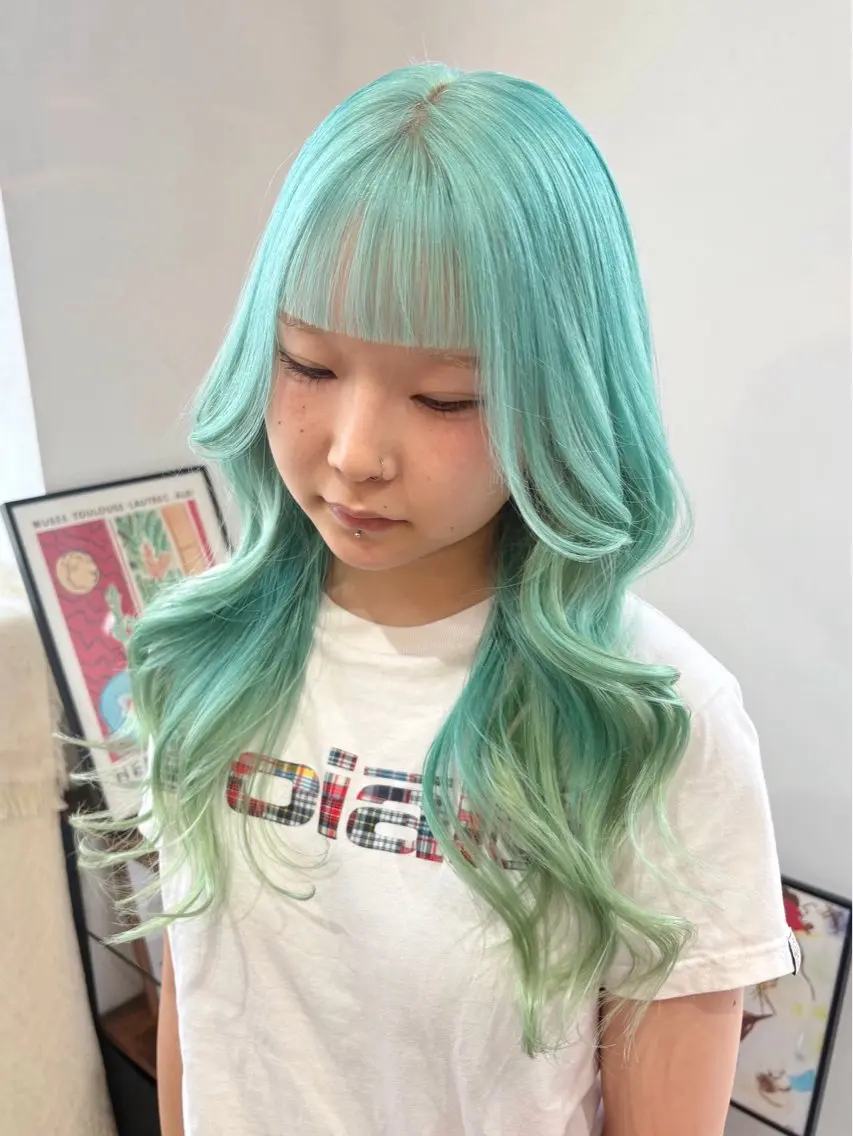 ロング カラー 🎀推しカラー🎀 Harunaのヘアスタイル