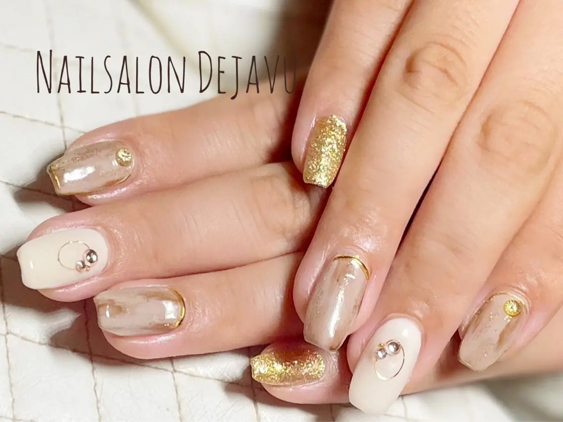 ネイル ハンドネイル Nail salon Dejavu 🌿のネイルデザイン
