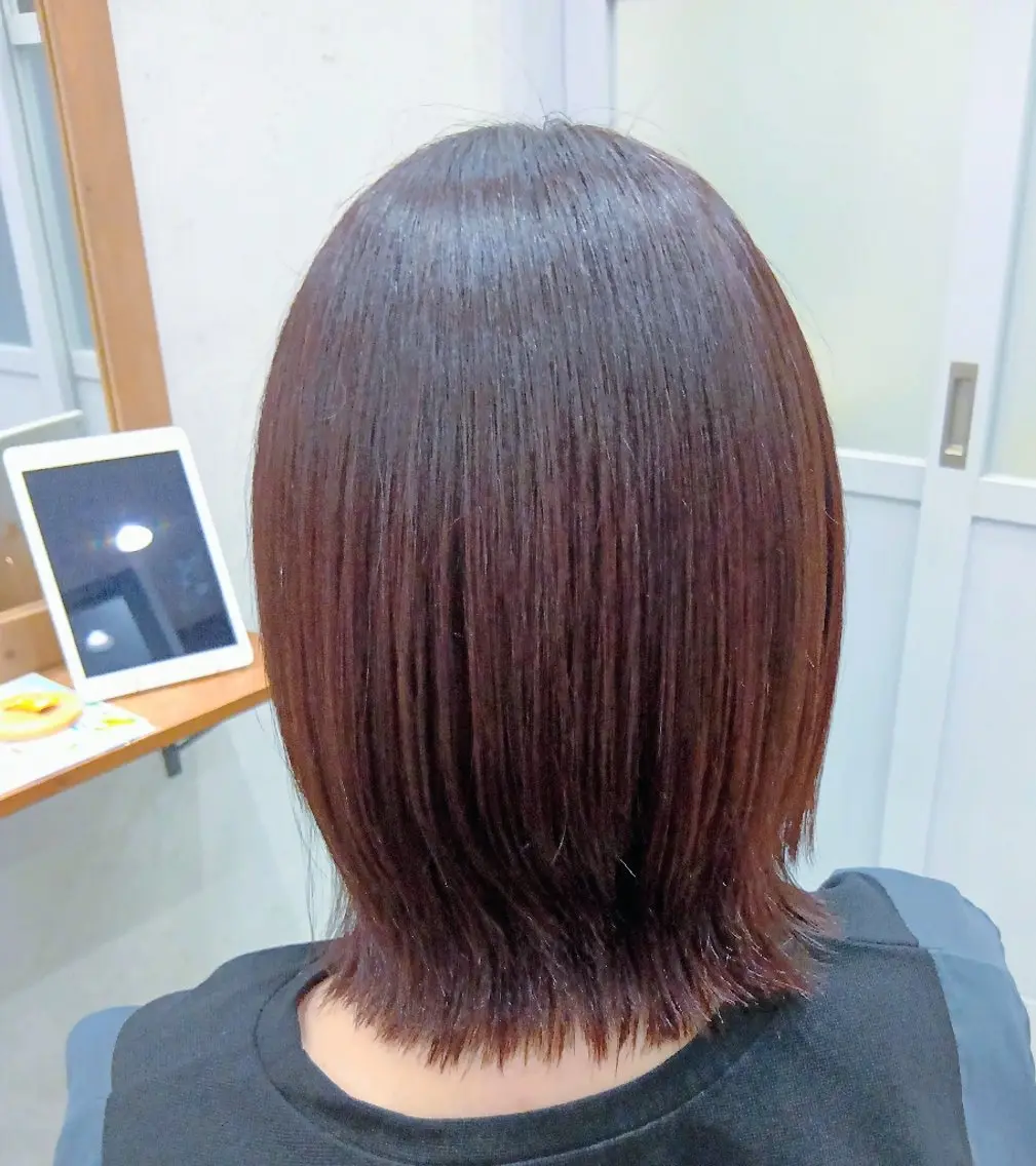 ミディアム 髪質改善 salon セキグチのヘアスタイル