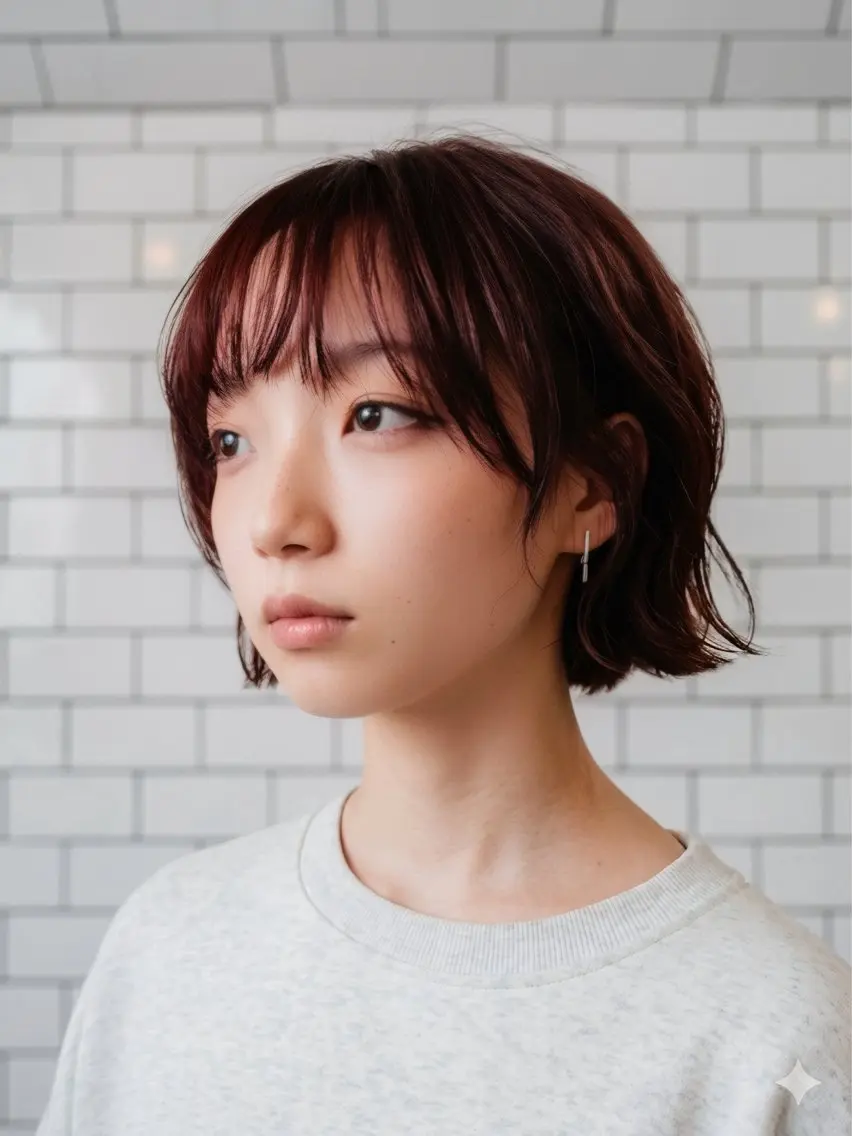 ショート カラー 中区/legare 🌈山村/髪質改善のヘアスタイル