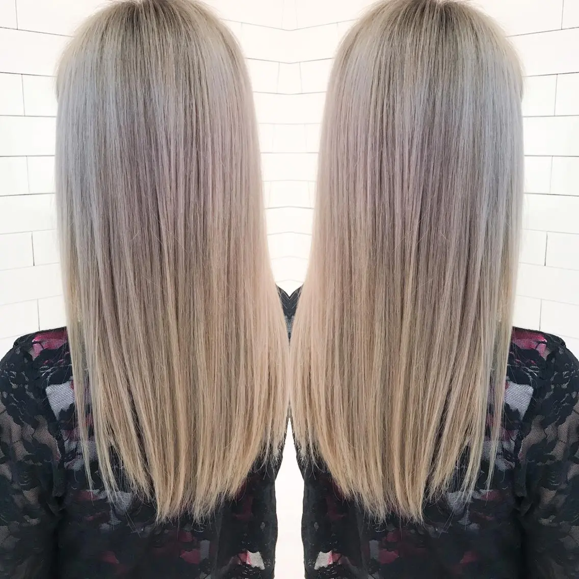 セミロング カラー ベージュカラー ホワイトベージュ カット ヘアカラー トリートメント 🧡ショートの達人 🧡SHOのヘアスタイル