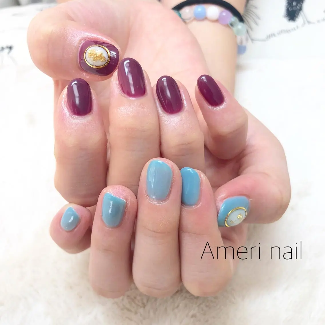 ネイル ハンドネイル Ameri nail /UKIのネイルデザイン