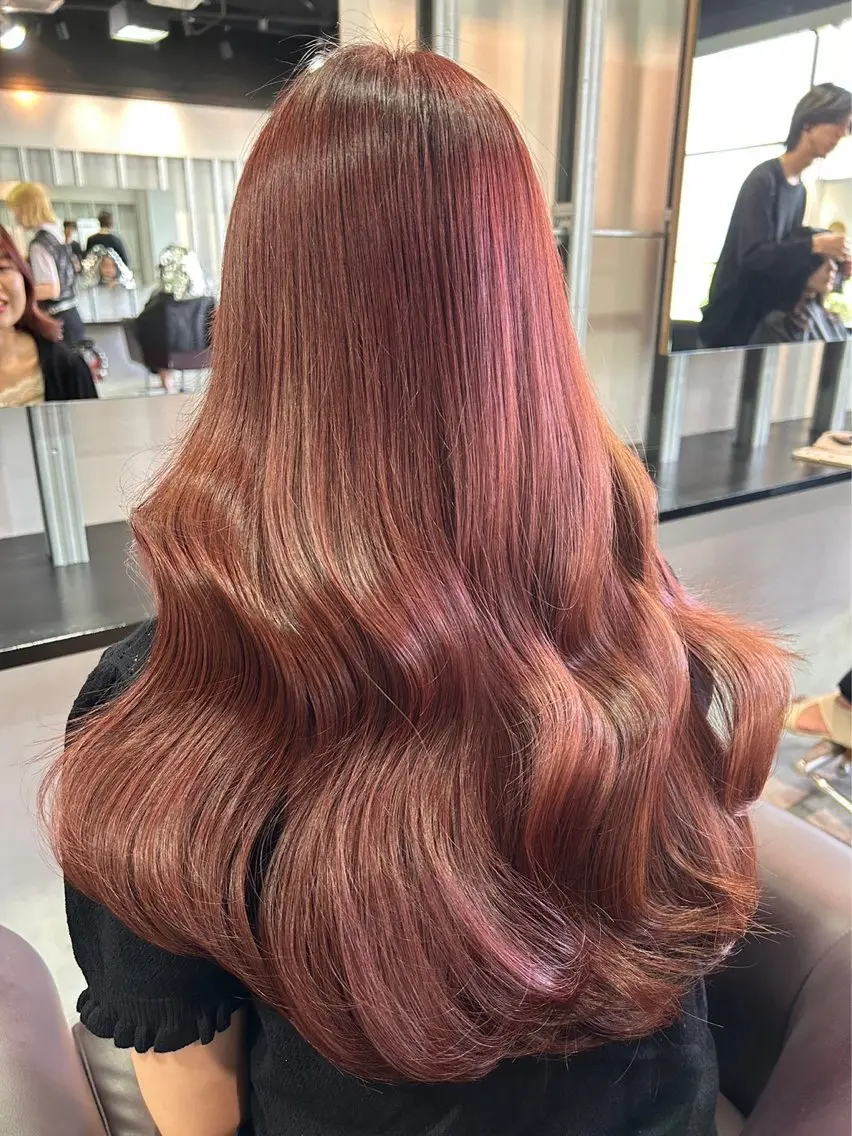 ロング カラー ベージュ透明感カラー 💟AYUMI💟のヘアスタイル