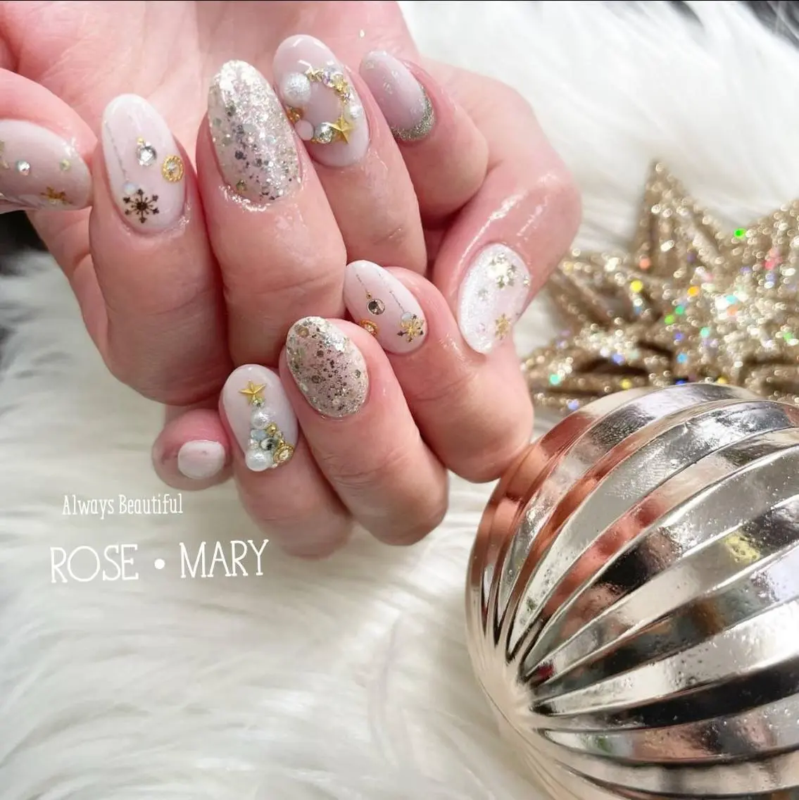 ネイル ハンドネイル ROSE・MARY 木村のネイルデザイン