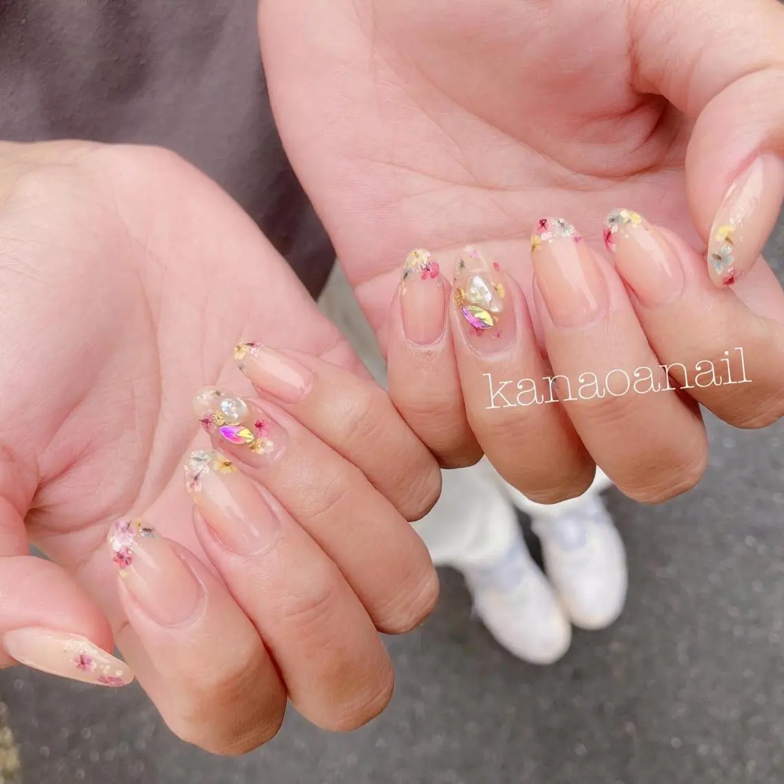 ネイル 地爪育成💅 kanaoanailのネイルデザイン