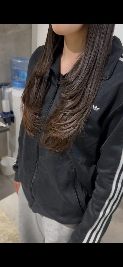 ロング ハイレイヤー レイヤーカット milli 佐藤 蓮 🤏のヘアスタイル