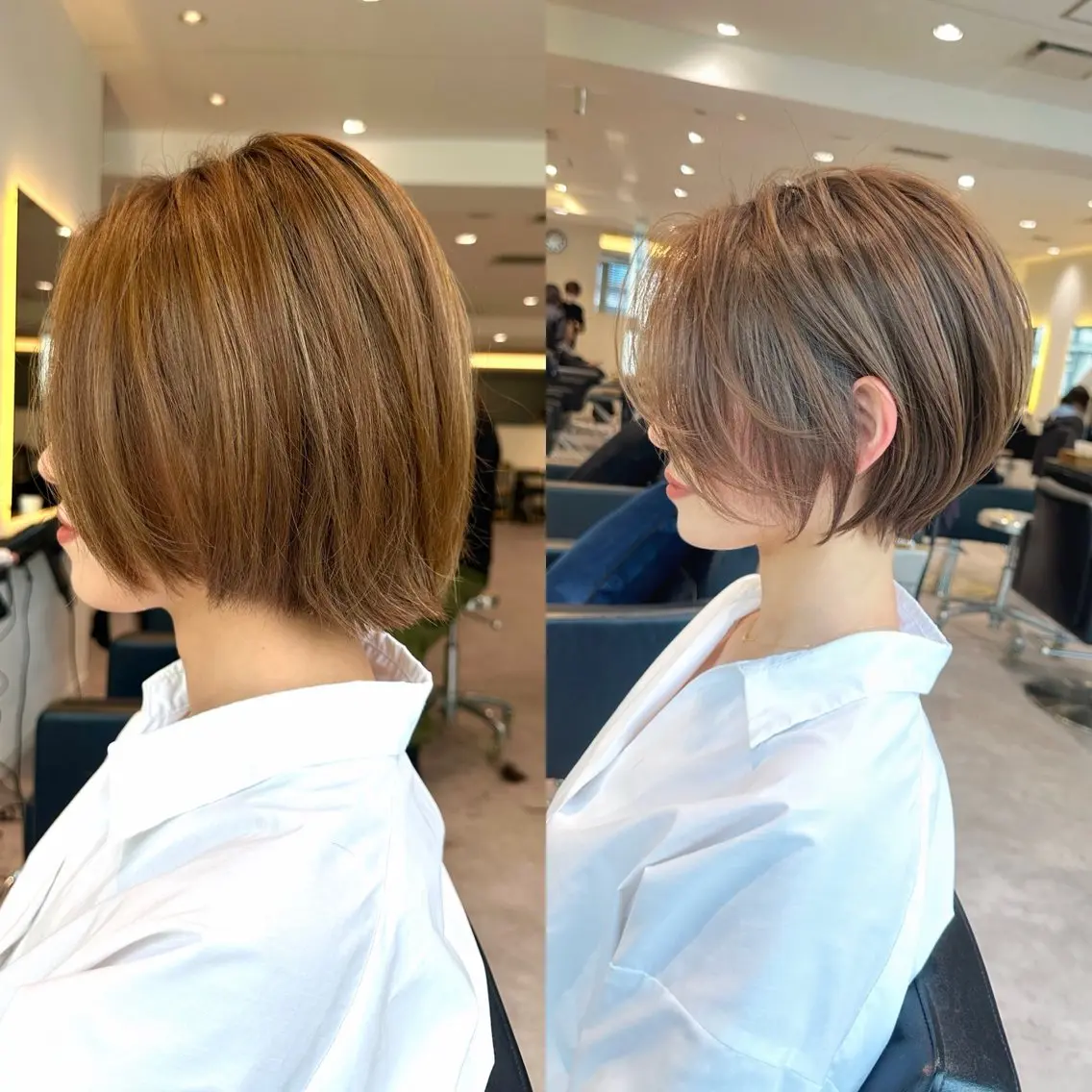 ショート カラー カット ヘアカラー ショート特化/ 似合わせ MARIAのヘアスタイル