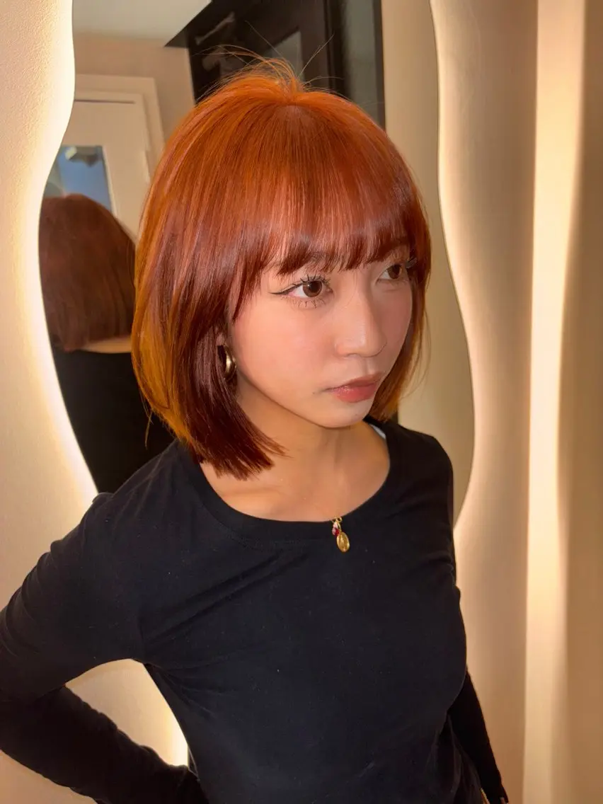 リタッチ + カラー + 4step システムトリートメント💕の写真