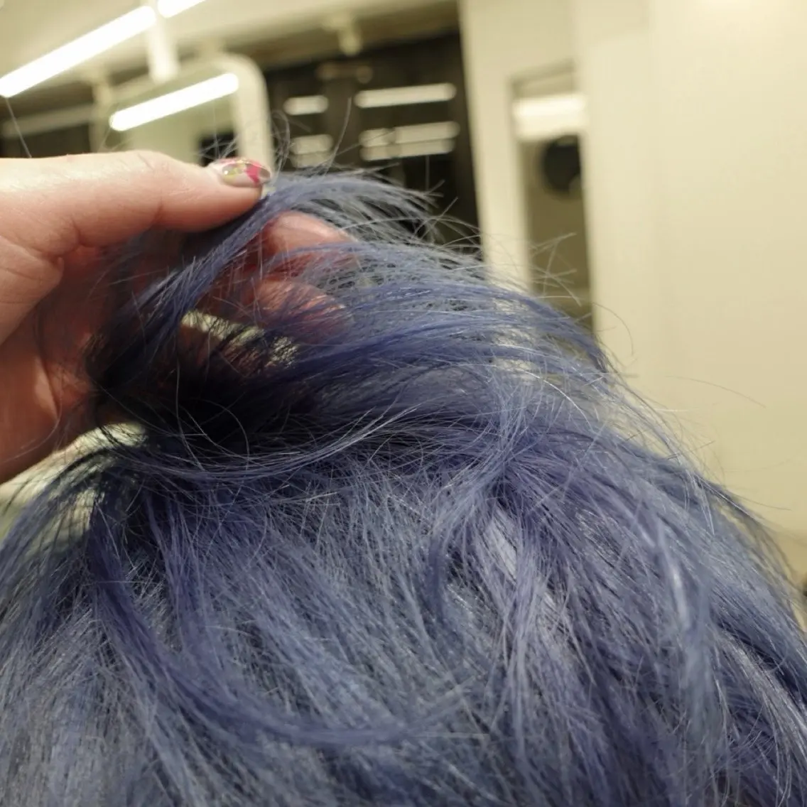 ショート カラー ヘアアレンジ ブリーチ ネイビーカラー カット ヘアカラー 🌐サトウ リョウ🌐のその他イメージ