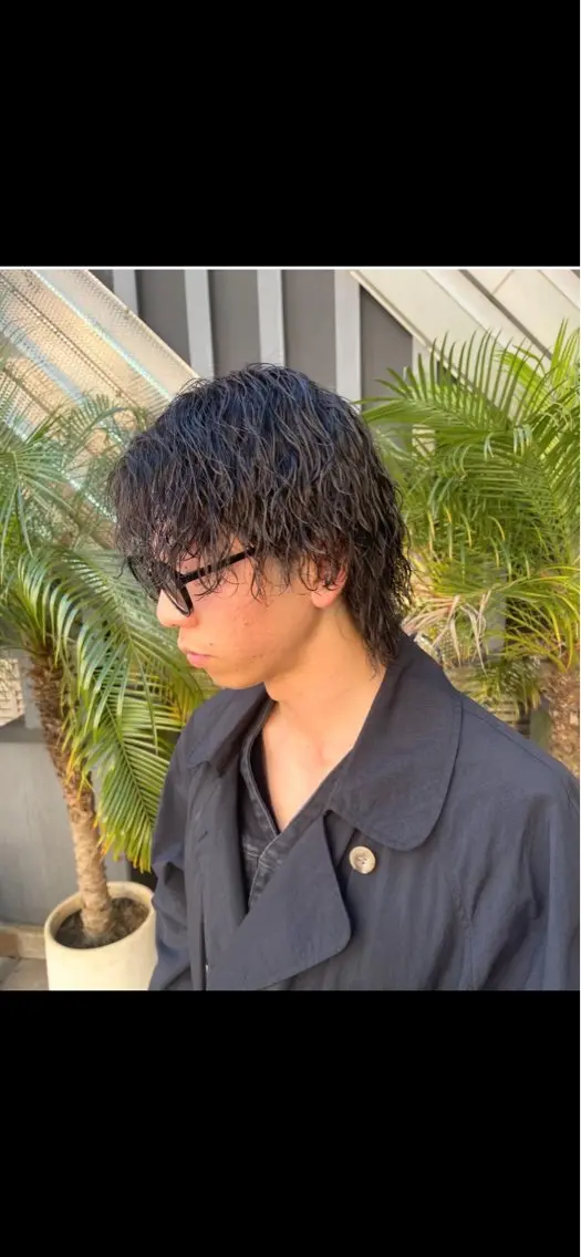 🐺メンズカット+特殊パーマ🐺の写真