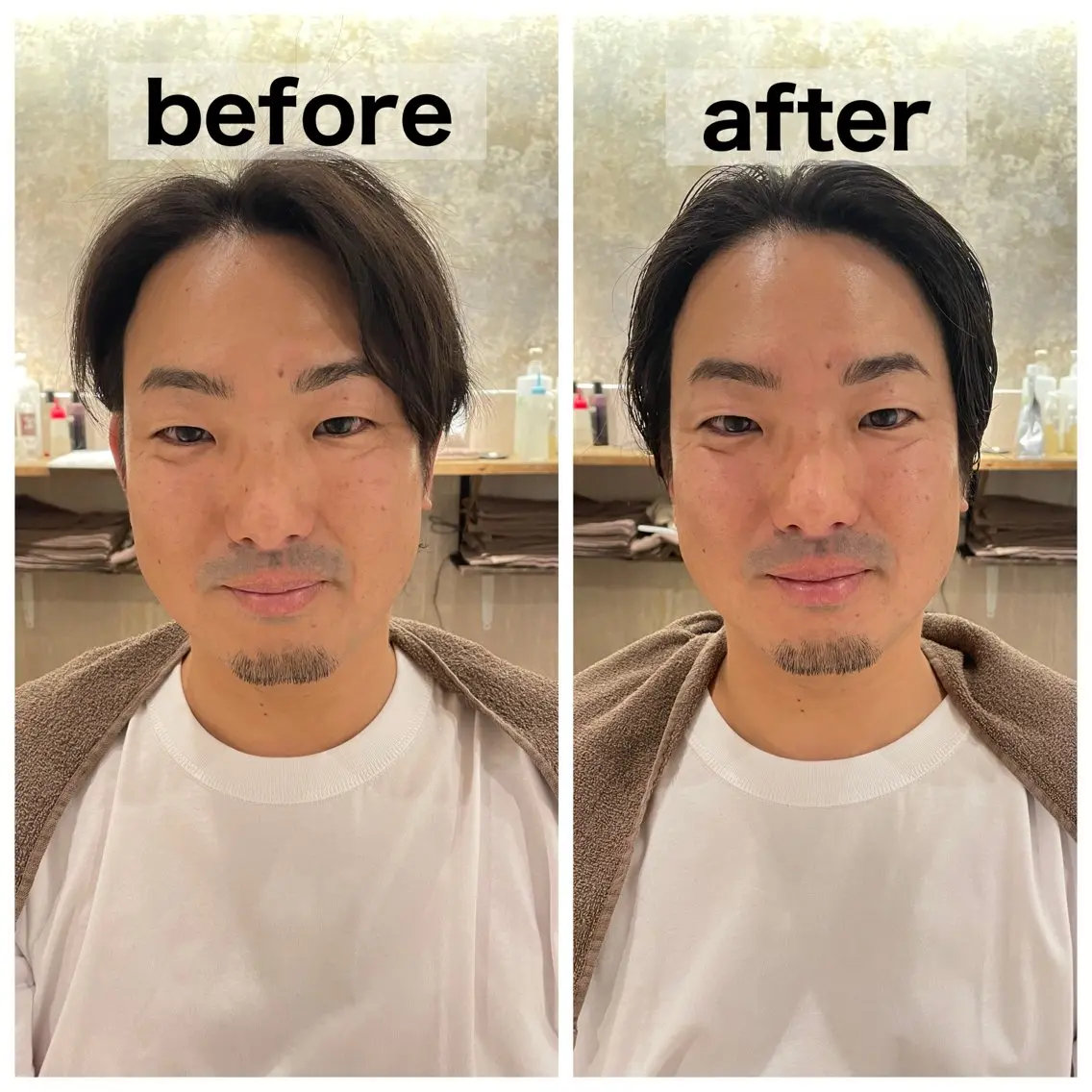 ショート カラー メンズ 博多 小顔spa/縮毛矯正のヘアスタイル