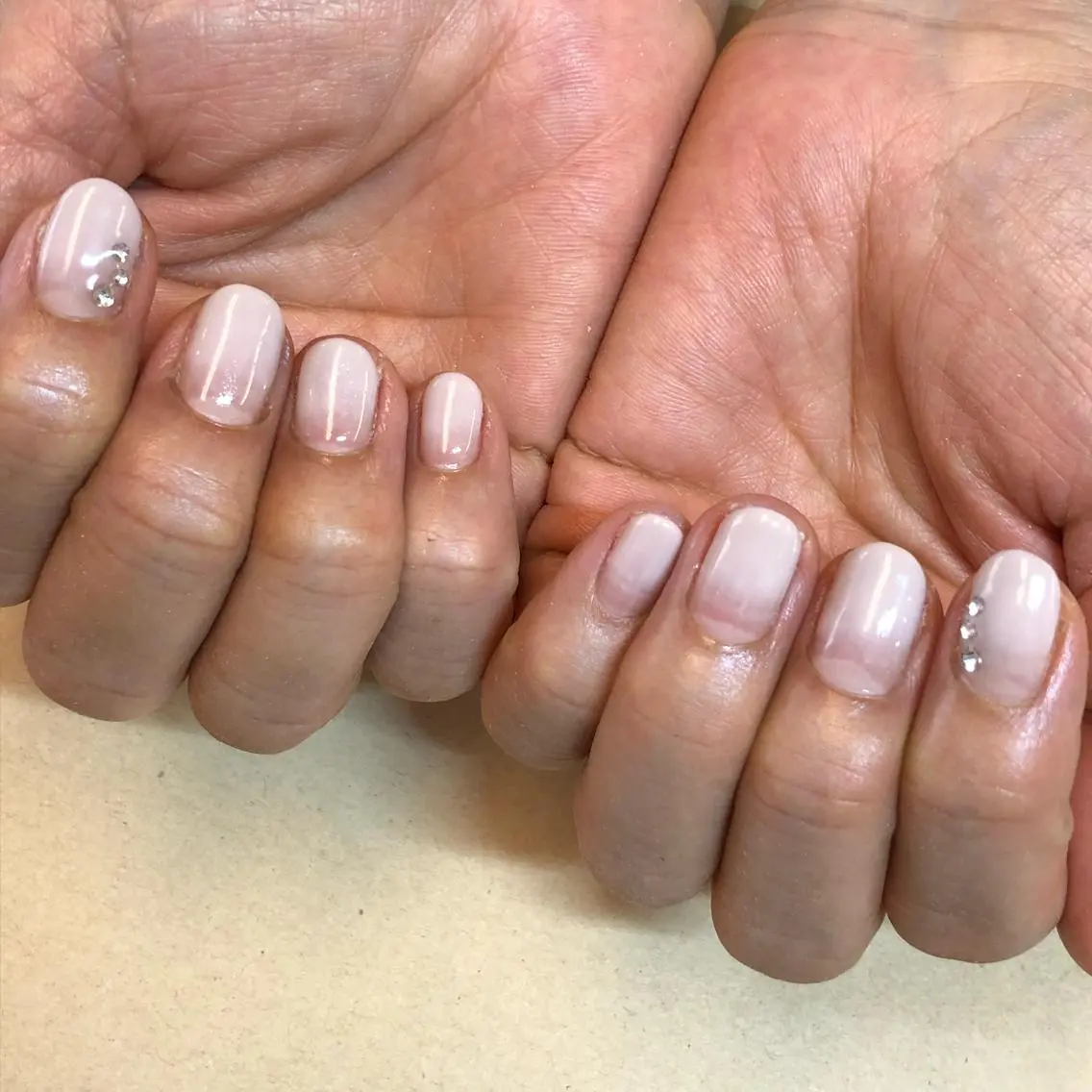 ネイル アートネイル グラデーション シンプルネイル ストーンネイル KIREIE NAILSのネイルデザイン