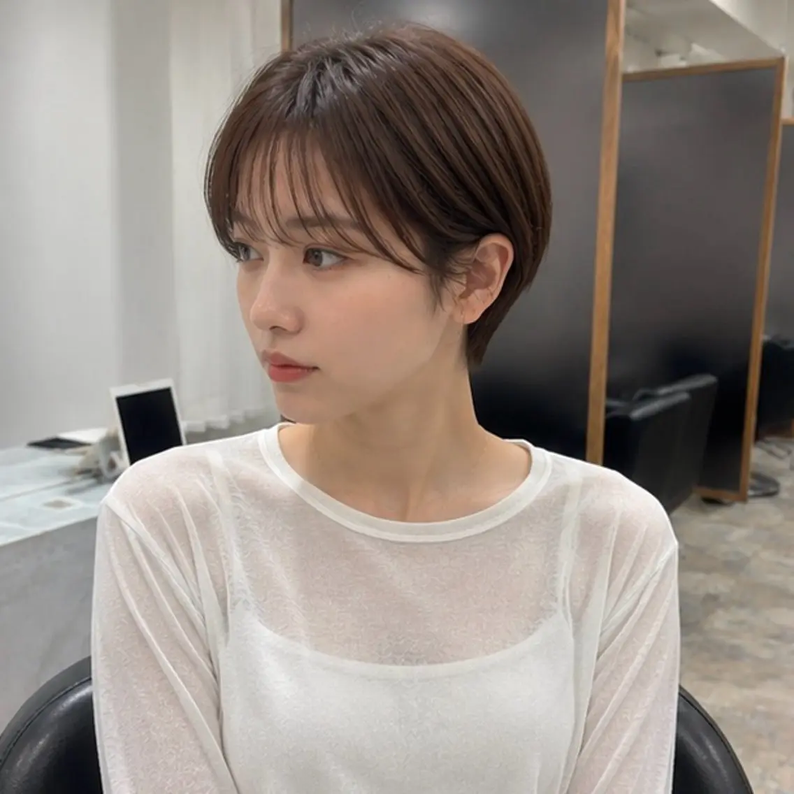 ショート トレンドショート♡ 当日予約OKのヘアスタイル