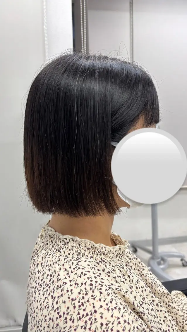 ミディアム ボブ 小顔カット 🫧モデル募集｜ ひまり🫧のヘアスタイル