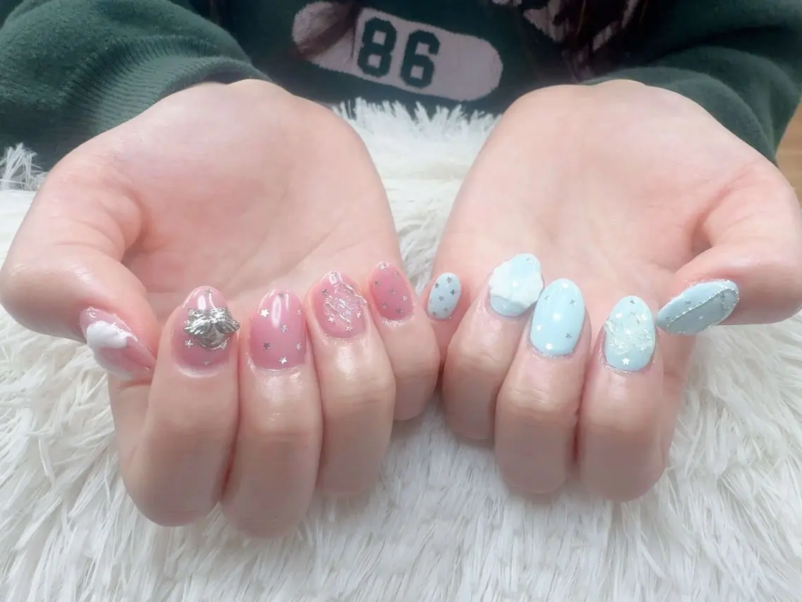 ネイル ジェルネイル 持ち込み パラジェル ハンドネイル ハンドケア Hara Nail 【持ち込みOK】のネイルデザイン