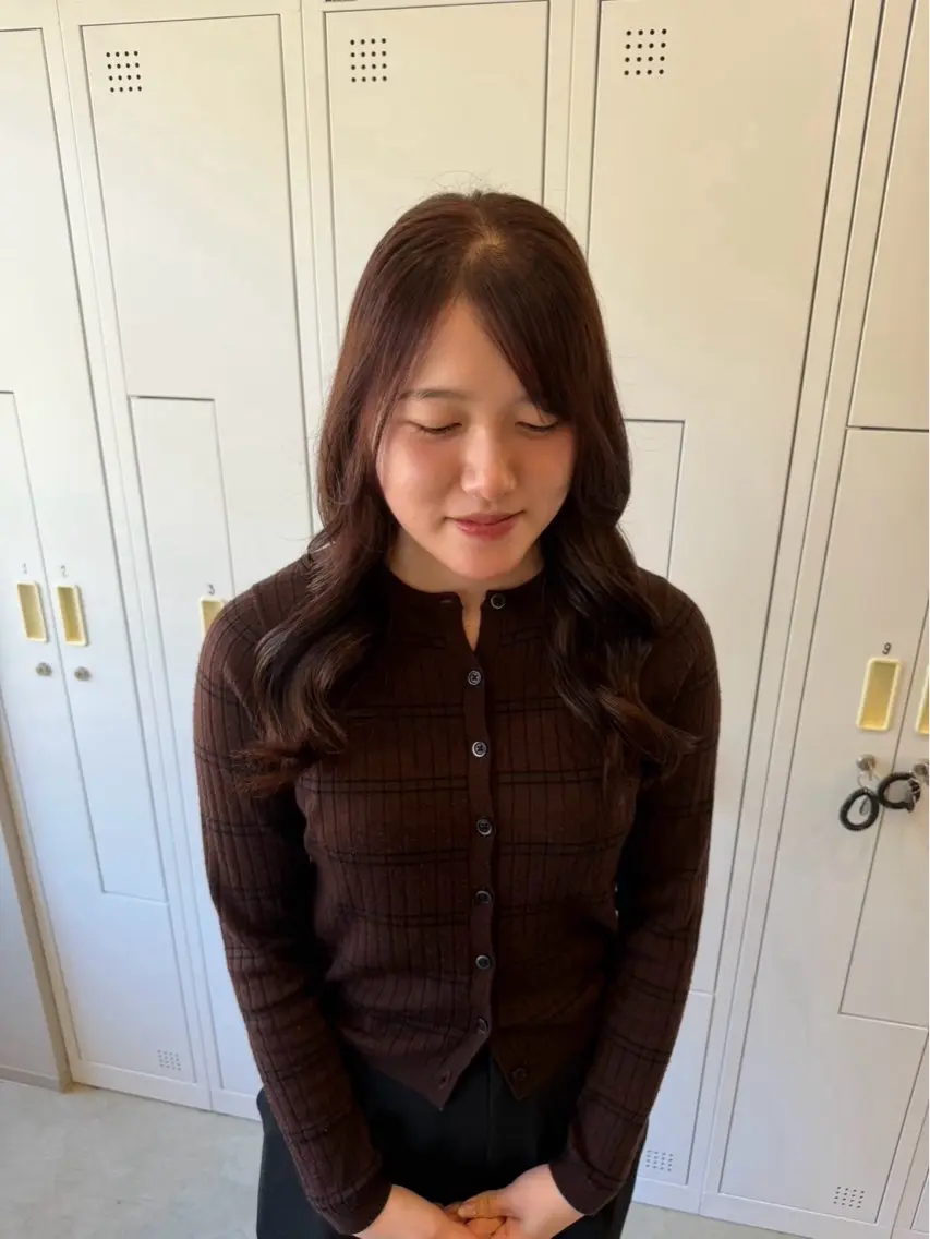 ミディアム カット ヘアカラー カノエ下松店 /maikoのヘアスタイル