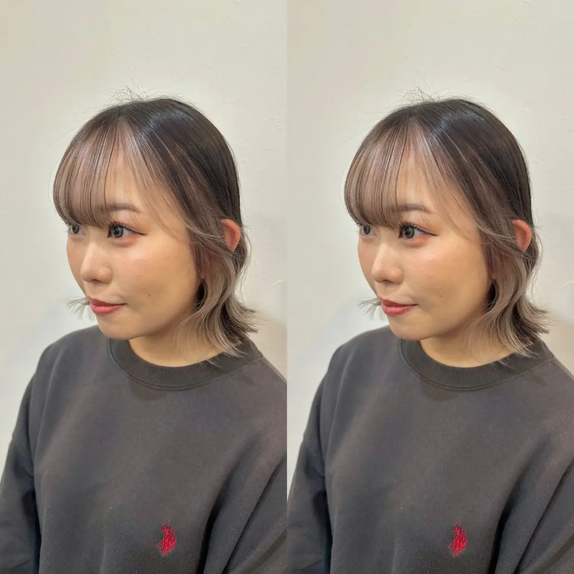 【🌈デザインカラー🌈】デザインケアブリーチ&フルカラー&トリートメントの写真