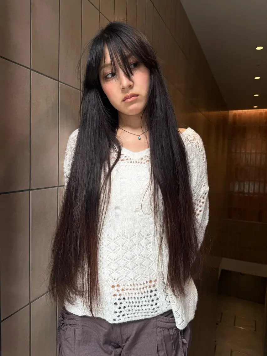 ロング 髪質改善 ロング 縮毛矯正 林 コウセイ【三軒茶屋】のヘアスタイル