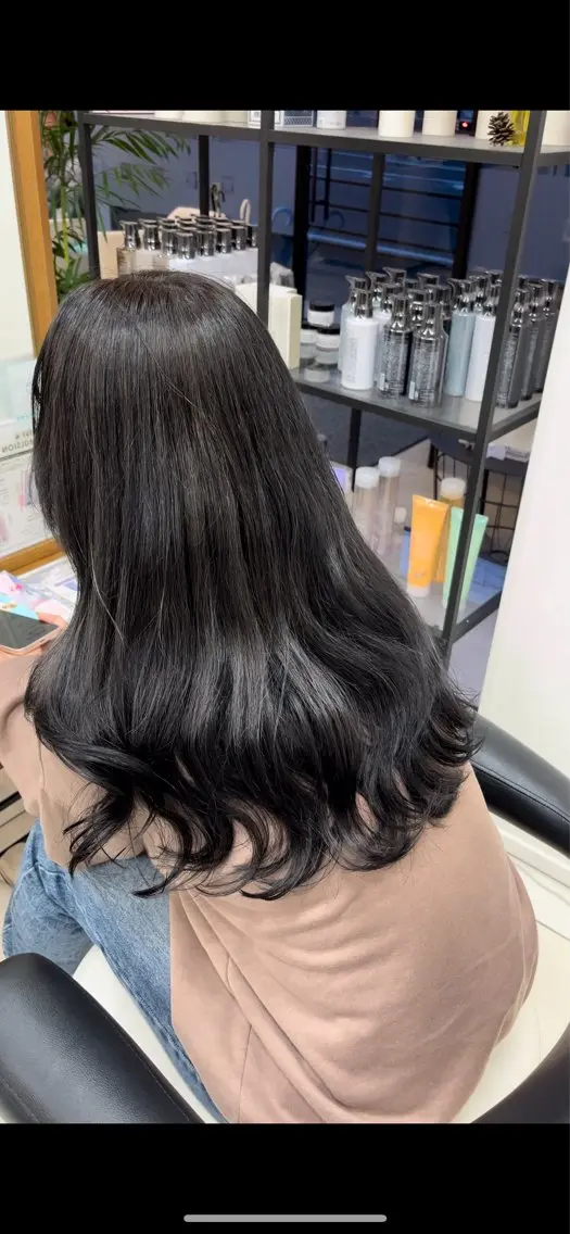 ロング カット ヘアカラー バレイヤージュ/ヘア アレンジ/shionのヘアスタイル