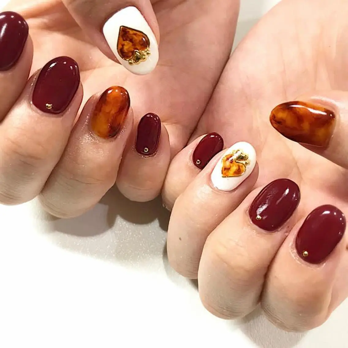 ネイル 渋谷/チップ長さ出し 👑アプレgel-xのネイルデザイン