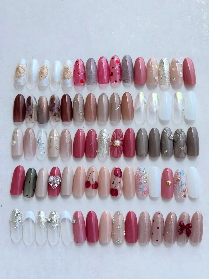 【ジェルオフ無料】5.6月ハンド💅🏻定額デザインAの写真