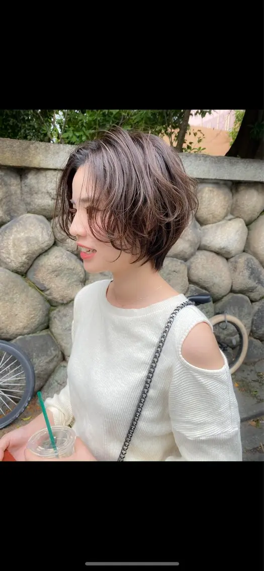 ショート ショートヘア カット ヘアカラー トリートメント 🌟満足度No.1/ 似合わせ/AYA🌟のヘアスタイル