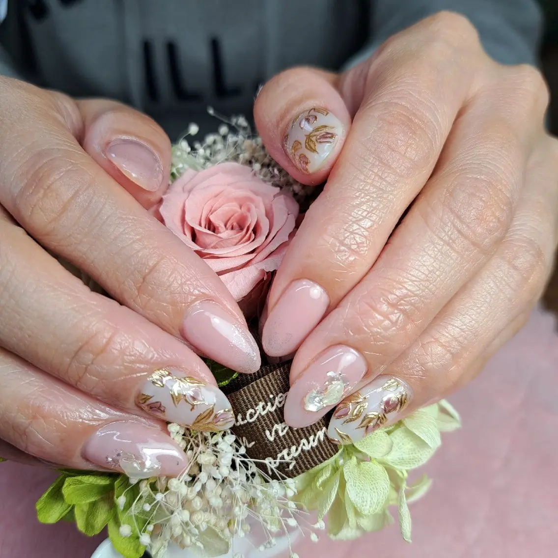 ネイル アートネイル 春ネイル HAYASHI  Nのネイルデザイン