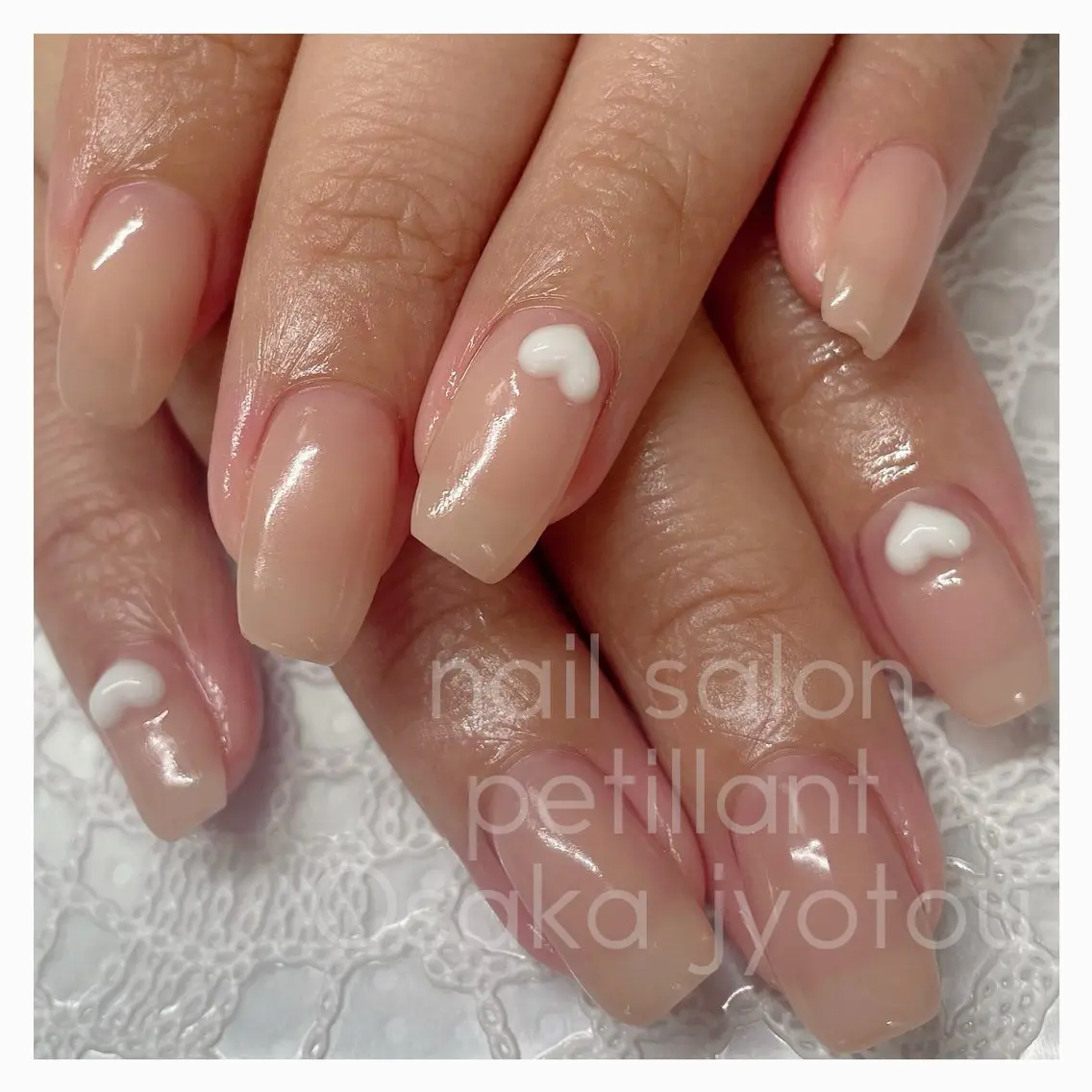 ネイル バレンタイン nail salon petillantのネイルデザイン