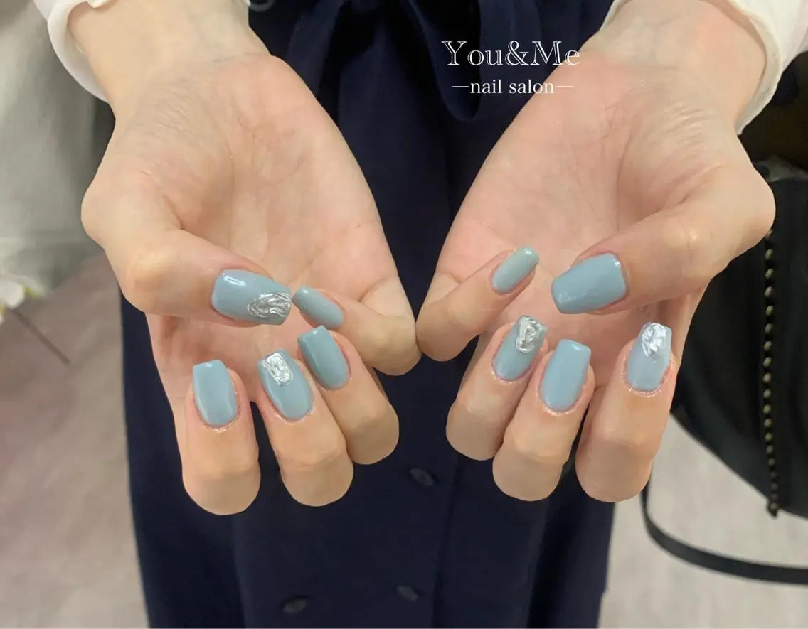 ネイル シンプルネイル WISTERIA kozueのネイルデザイン
