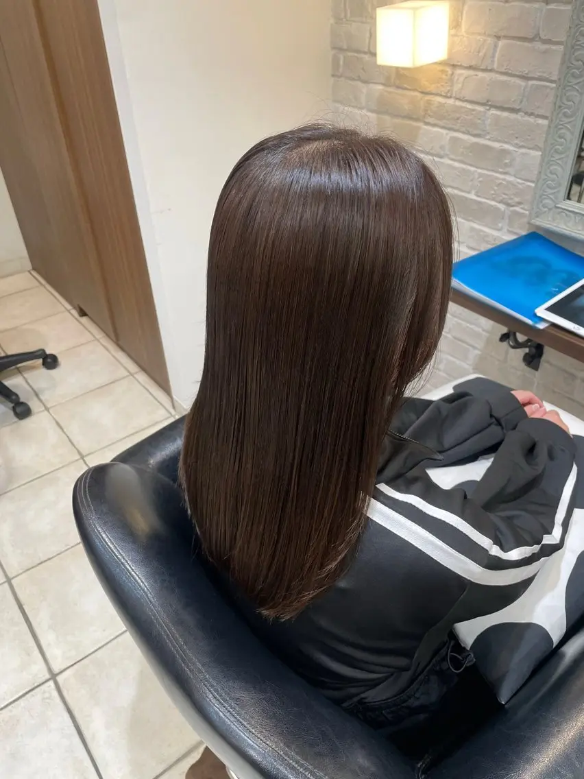 カラー ブラウンカラー ナチュラルブラウン ヘアカラー 🌼 misaki 🌼のヘアスタイル