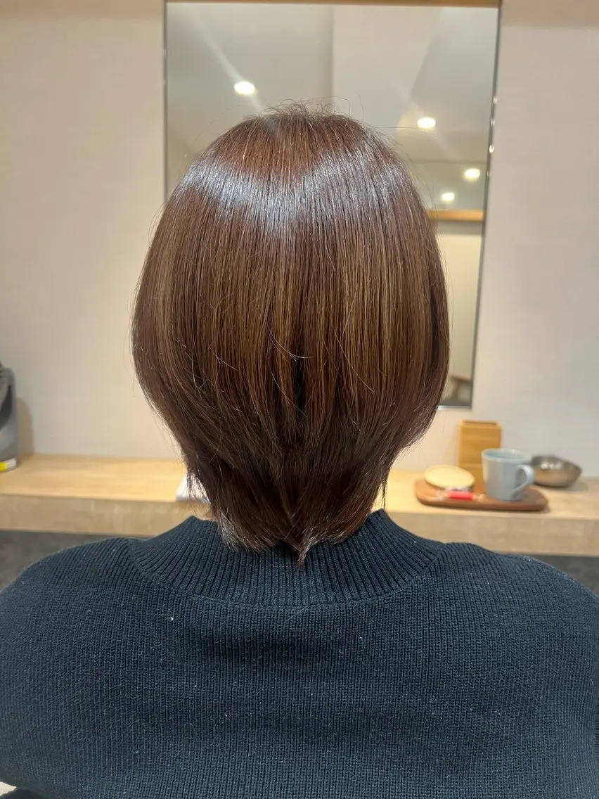 ショート カラー カット ヘアカラー ブルームヘアデザイン かこ。のヘアスタイル