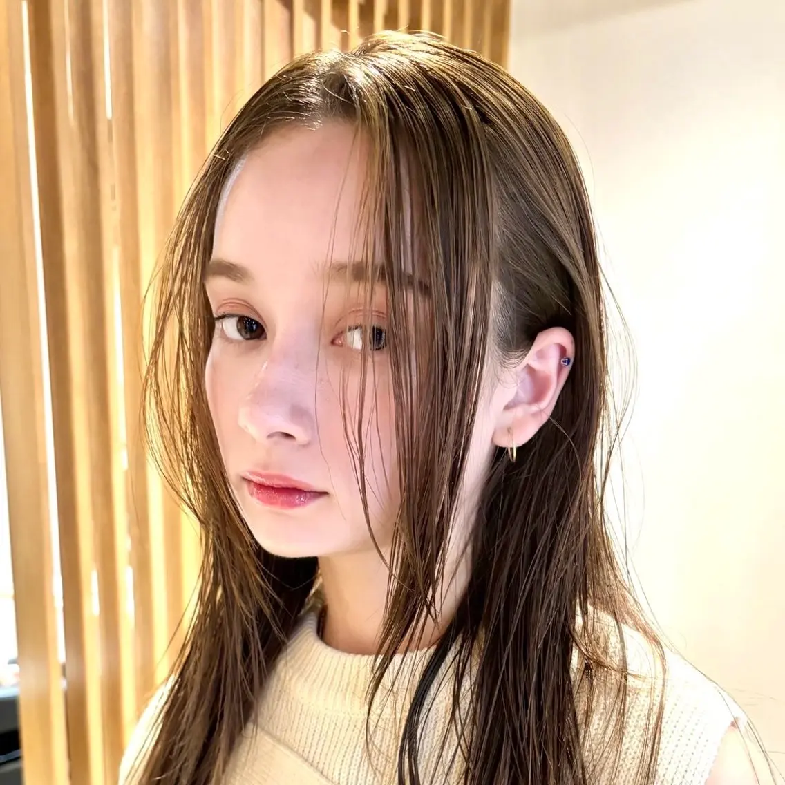 🌍月~木限定🌍レディースカット+カラー +shampoo treatment🫧ブリーチ毛❌の写真