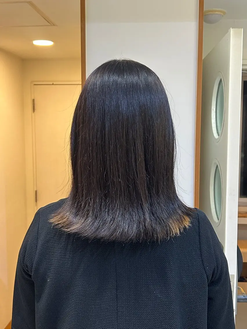 カラー ヘアカラー UNBIRTHDAY ゆづみのヘアスタイル