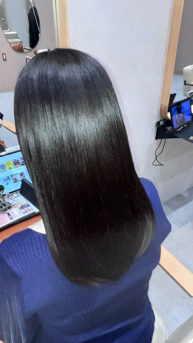 ロング トリートメント 💙まの/ 透明感カラー💙のヘアスタイル