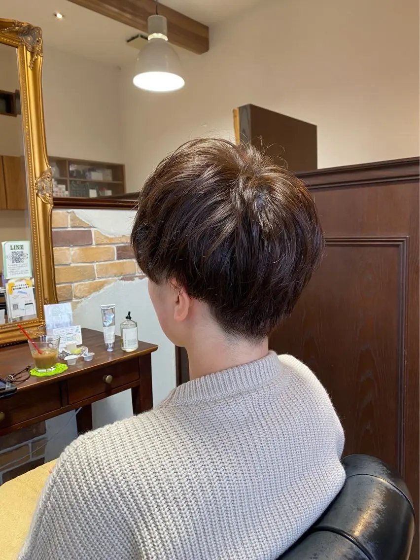 メンズ 安中 莉椰のヘアスタイル