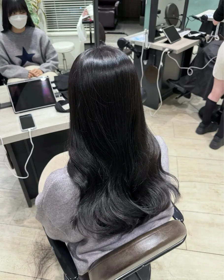 【ミニモ限定‼️】ストレート資格取得🔅縮毛矯正・ストレート(カット無し)の写真