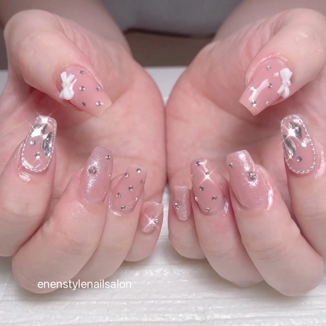 ネイル ハンドネイル 🐾enen style 🐾のネイルデザイン