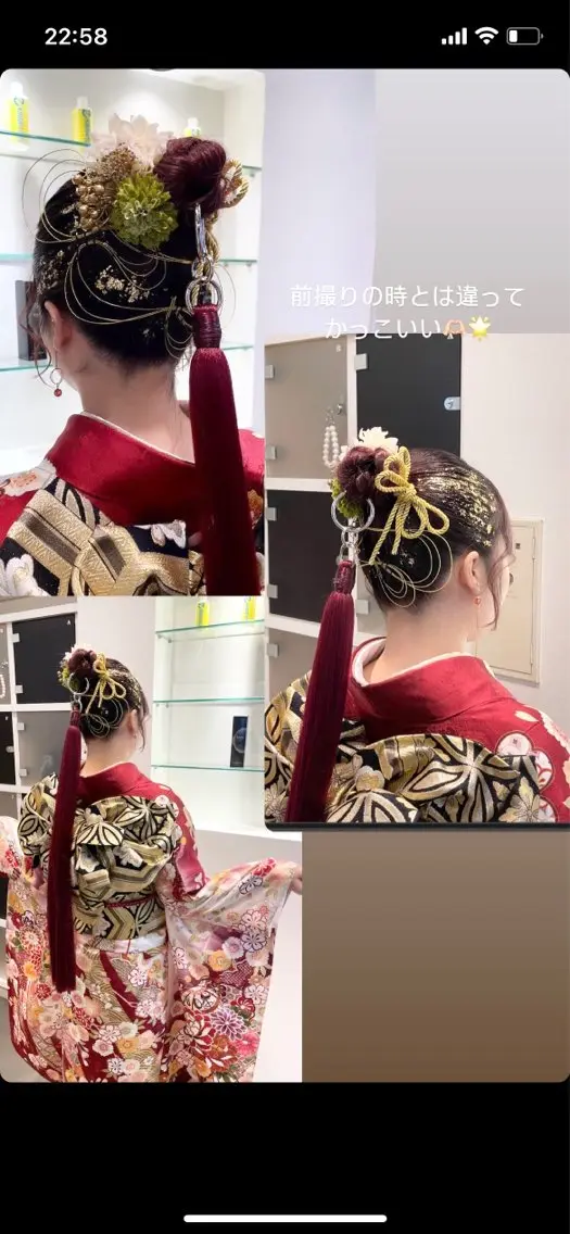ロング 卒業式のヘアスタイル ヘアセット ✨美髪サラ艶トレンド 橋柿 実紀✨のヘアスタイル