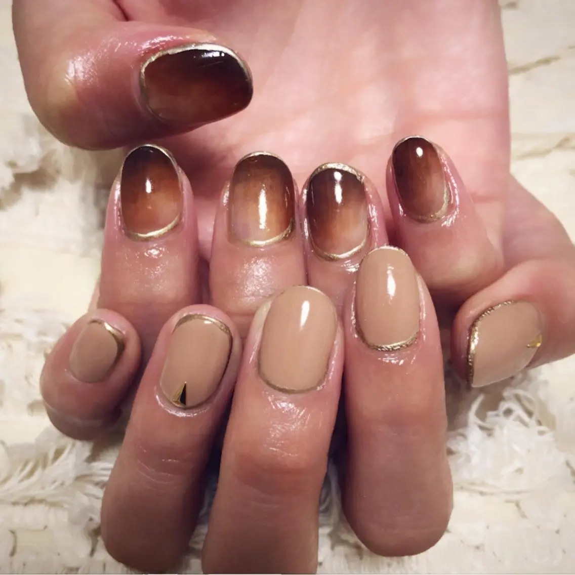 ネイル ニュアンスネイル ハンドネイル MAYME TAMAKIのネイルデザイン