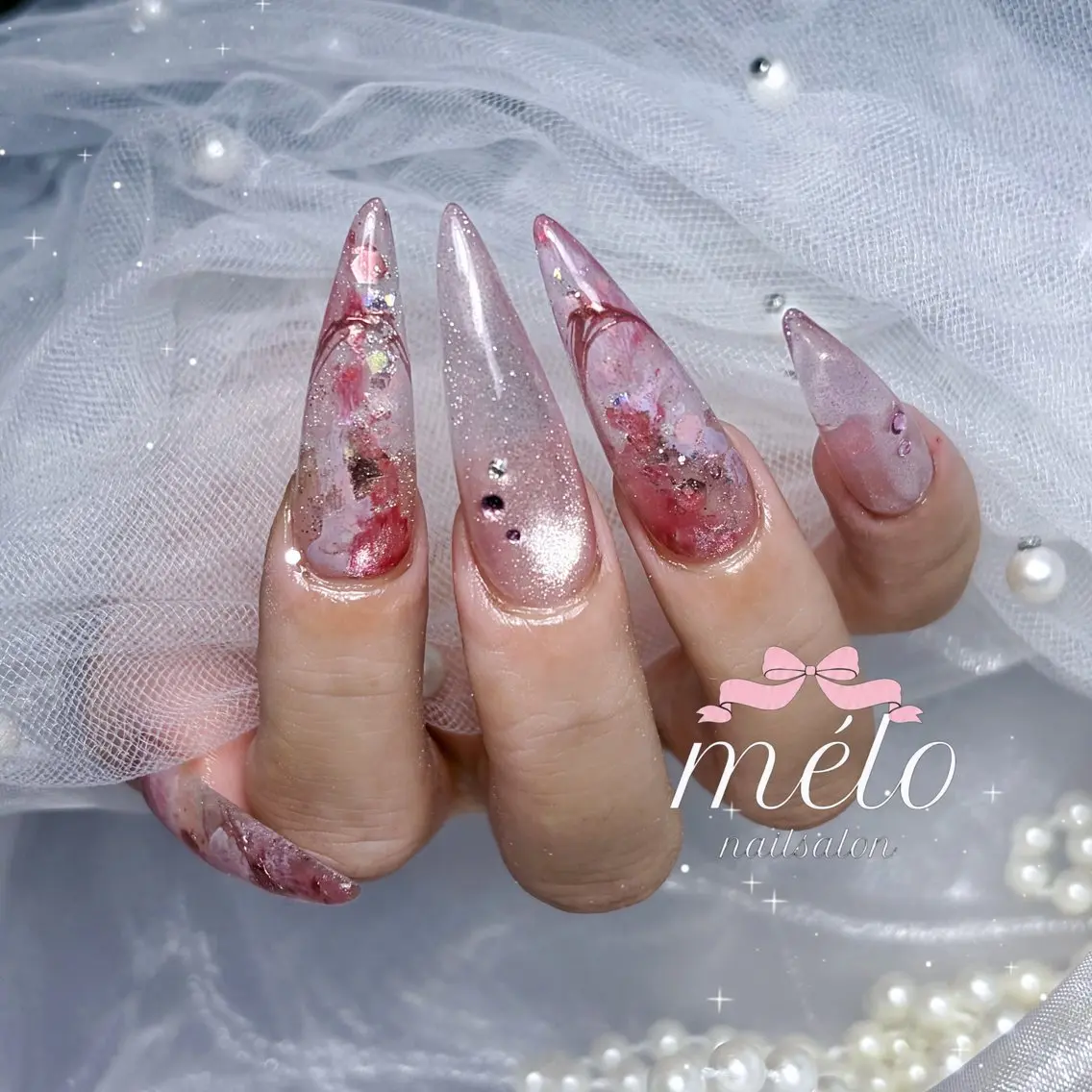 ネイル ハンドネイル mélo 🎀 けいなのネイルデザイン