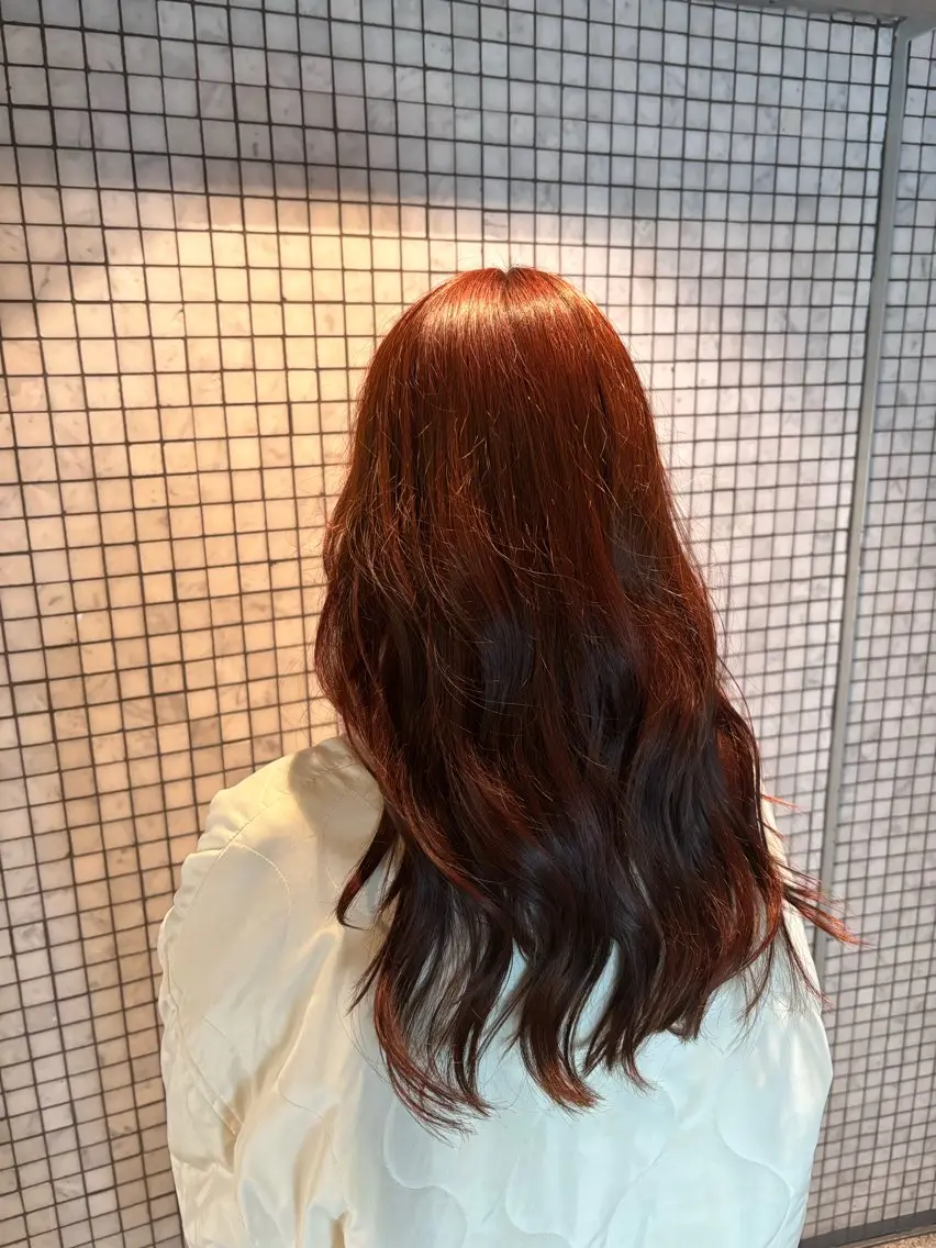 ロング カット ヘアカラー saraju コナツのヘアスタイル