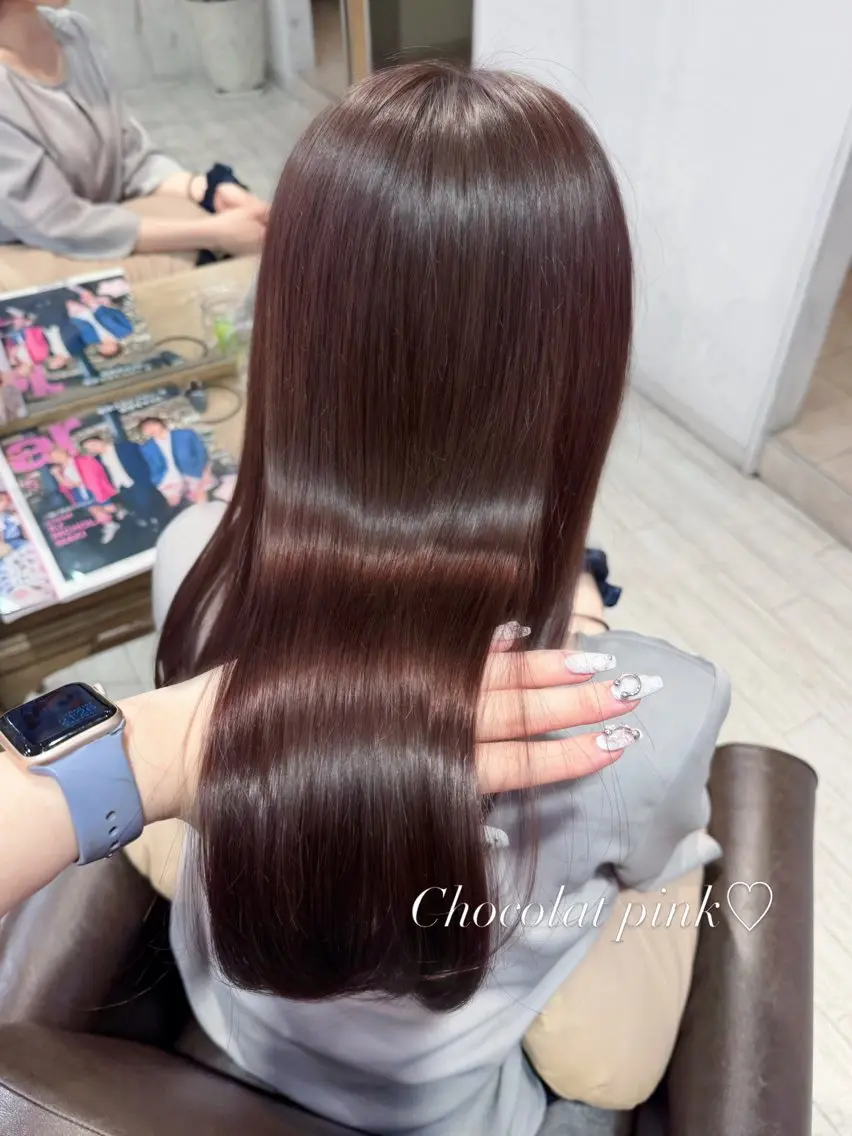 ロング ヘアカラー トリートメント カットモデル募集中 🎀美帆のヘアスタイル