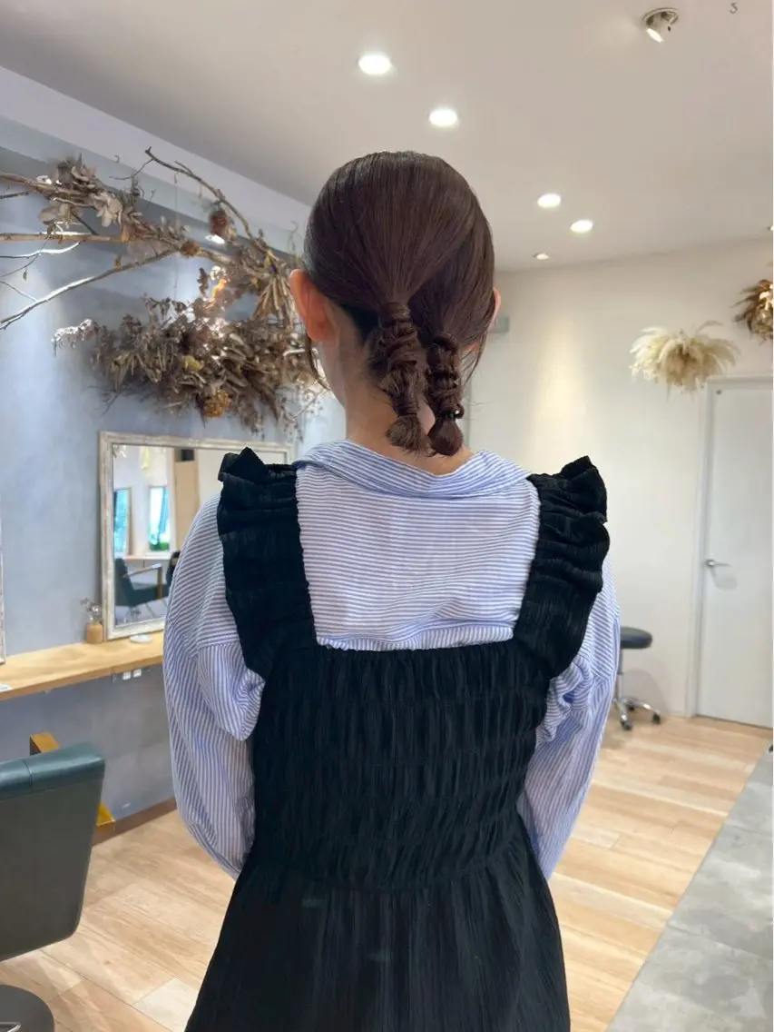 ヘアアレンジ 埴岡 若葉のヘアスタイル