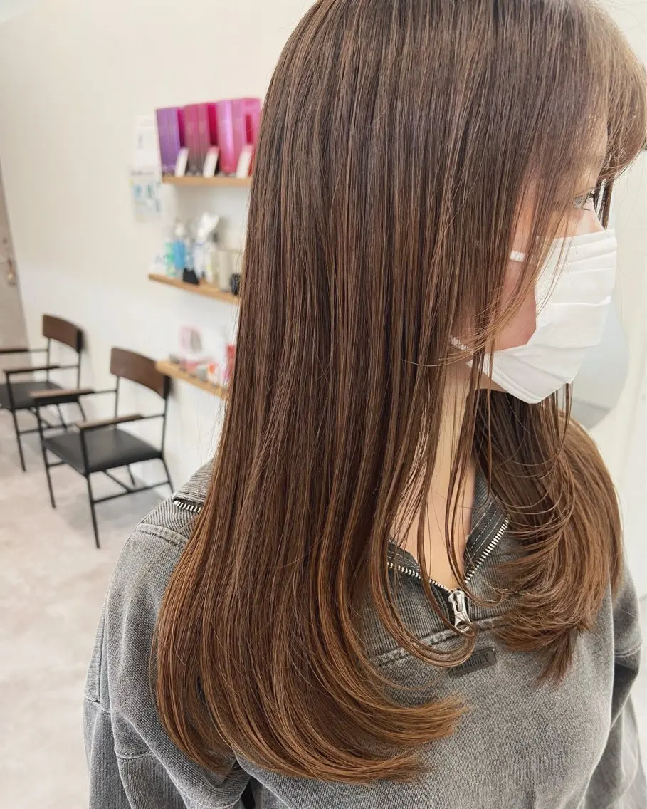 ロング レイヤーカット ローレイヤー カット ✨NOMAD印西✨ 黒川勇輝のヘアスタイル