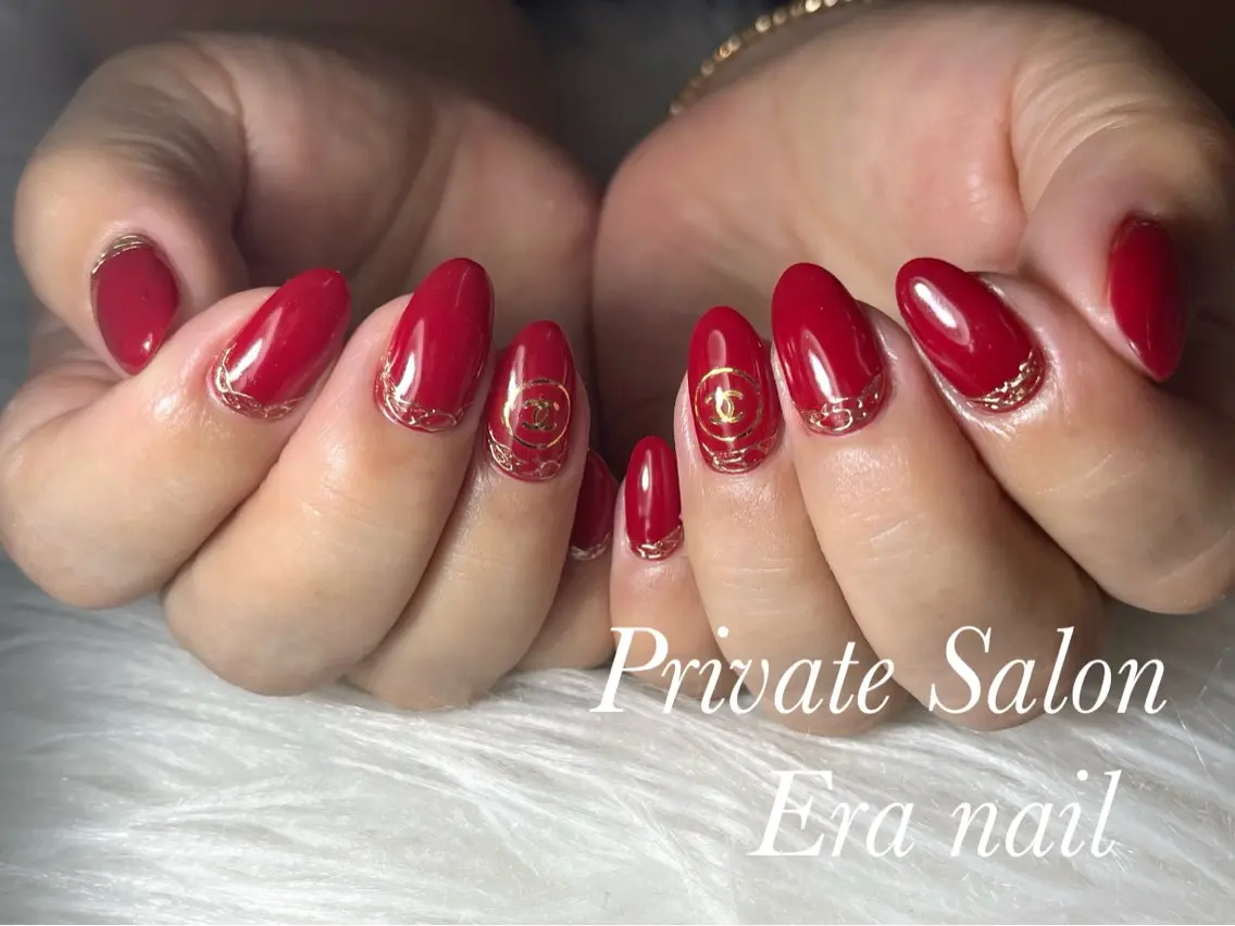 ネイル ミラーネイル ワンカラーネイル ハンドネイル Era nailのネイルデザイン