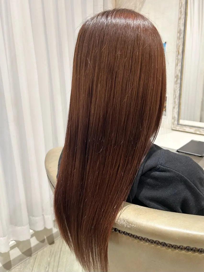ロング 髪質改善 トリートメント ヘアカラー 【Pur hair】 NOAのヘアスタイル